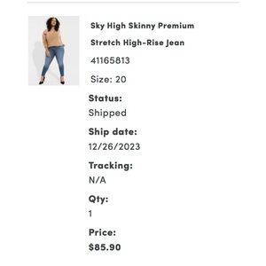 Torrid jeans, size 20 $60 for both